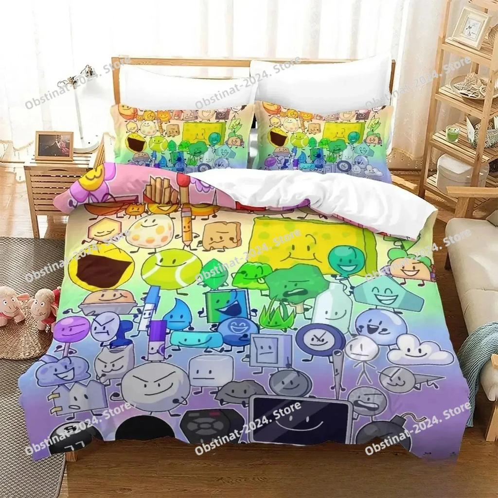 New Jacknjellify Bedding Set Printed Single Comforter Quilt Bed Cover Soft Duvet Cover Pillow Case 3 Pieces Sets Kids Adult Size