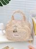 Women's Floral Makeup Bag New Arrival Travel Toiletry Cosmetic Pouch Large Capacity Portable Hand Carry Organizer Case