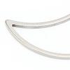 30pcs Moon Shaped Jewelry DIY Hollow Frame Metal Open Bezel Pendant for Resin CraftMoon Shape S
