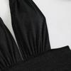 One-piece Swimsuit Female Tight Sexy Hot Girl Bikini Deep V Backless High-end No
