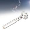 Brass Embouchure Trainer Silver Trumpet Mouthpieces Mouthpiece Trainer  For Brass Players