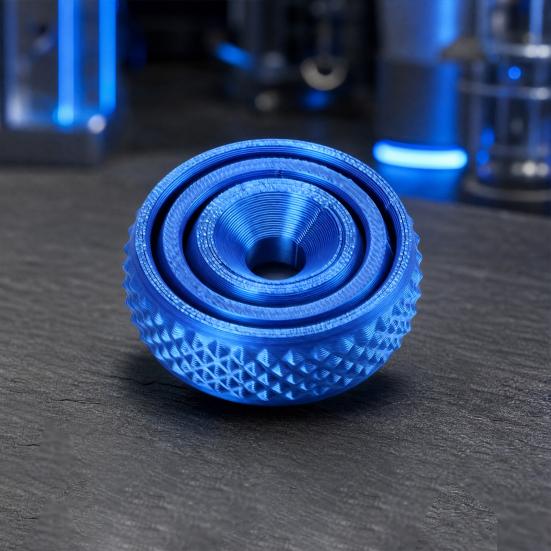 3D Printed Fidget Spinner, Multi-Layer Rotating Rings, Fidget Toys Sensory Stress Relief Toys for Adults & Kids, Anxiety Reducing Fidget Spinners for