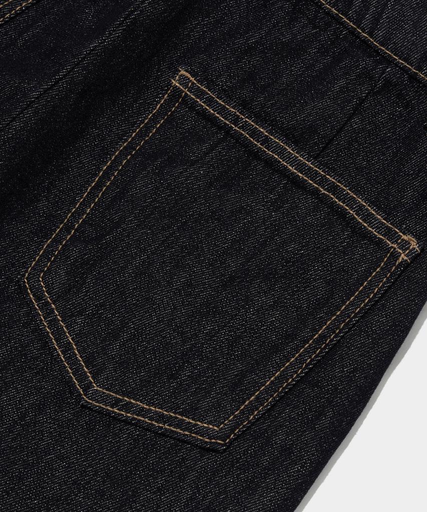 ROIDESROIS Maxim Non-Faded Denim Long Skirt (Dark Blue)