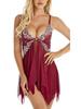 European & American Sexy Mesh Lingerie and Pajamas Set for Women