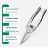 Straight Head Household Pruning Shears Stainless Steel Garden Branch Shear  Gardening Tools