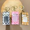 Stationery Calculator Keychain with Keychain Cartoon Cute Calculator  Office