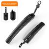ROCKBROS FK-810 1 Par Guardabarros Delantero y Trasero Ajustables para MTB Guardabarros Retráctil para Bicicleta