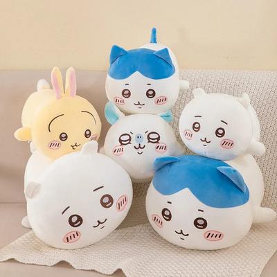 Chiikawa Serie Lange Poppen Pluche Cartoon Hachiware Zacht Kussen Schattige Pluche Poppen Decoratie Anime Pluche Cadeau voor Meisje Woondecoratie