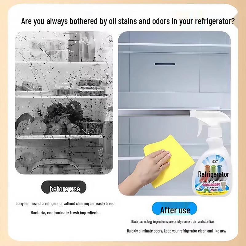 Household Refrigerator Drain Unclogger with Bristle Brush for Clearing Blockages and Standing Water