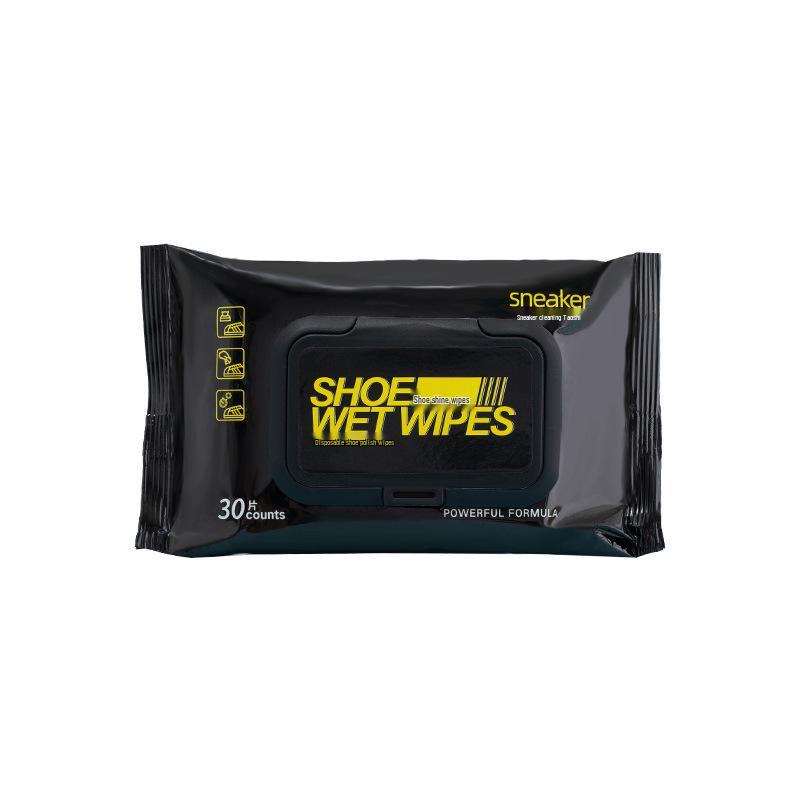 Disposable Shoe Cleaning Wipes with Gentle Formula for Quick Stain Removal - No Wash Needed