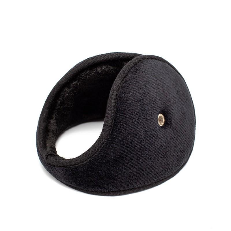 Men's Winter Earmuffs: Plush, Thickened, Amplified Sound Holes, Fashionable Riding Ear Warmers
