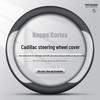 Ultra-thin Genuine Leather Steering Wheel Cover for Cadillac CT5, XT5, XT4, GT4, XT6, CT6