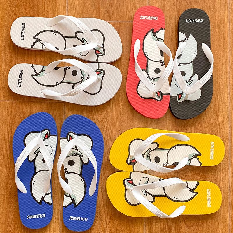 Flip-flops men's shoes casual summer non-slip thick-soled sandals beach shoes couple cool slippers