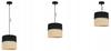 Hanging Lamp, Ceiling Chandelier, Lampshade 20Cm, Black