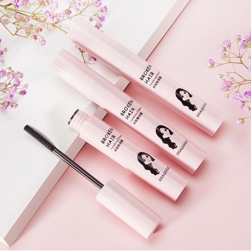 Shaqino Hair Finishing Stick, Anti-Frizz-Haargel für fliegende Haare, Kantenkontrolle und Styling, langanhaltender Halt für kurzes Haar