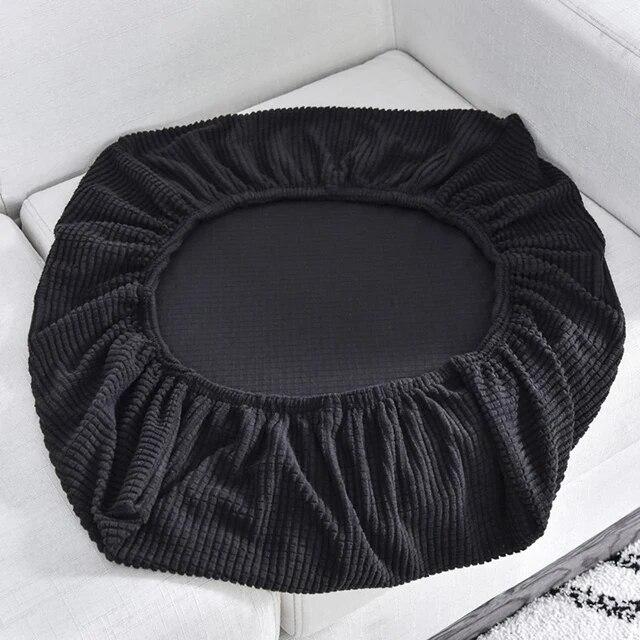 1/2/3/4 Seat Jacquard Sofa Seat Cushion Cover Chair Cover Stretch Washable Removable Slipcover Polar Fleece Sofa Protector 1PCS