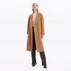GOELIA Double-Faced Cashmere French Style Mid-Length Coat