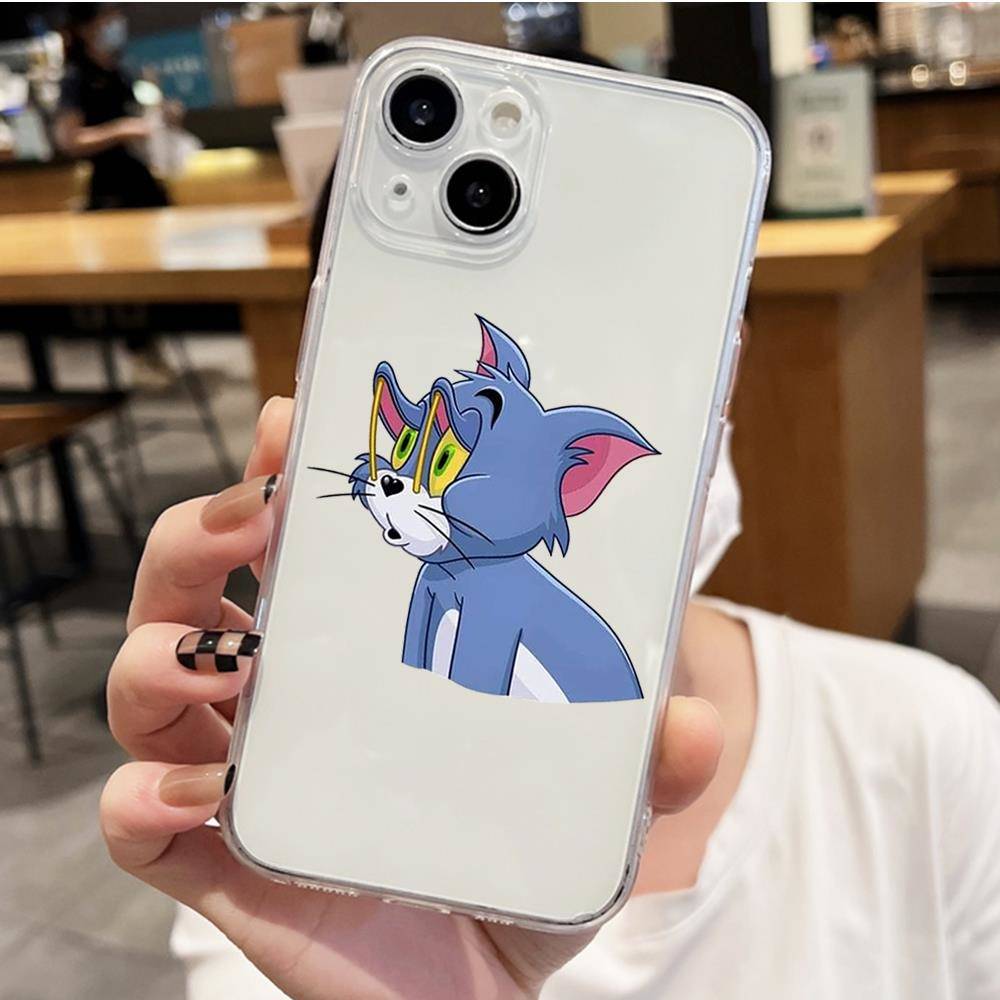 S-6 Tom mouse  Case for iPhone 11 12 13 14 15 16 Pro Max Redmi A3 9A 9C 10A 10C 13C Note 9 11 Samsung S24 S21 S20 Ultra Plus A04S A05S