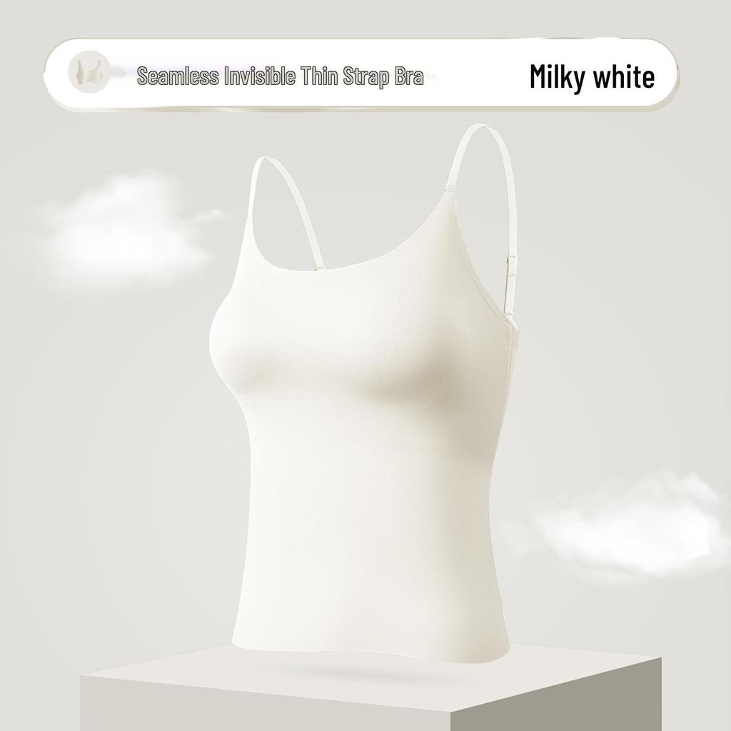Spring Summer Seamless Strapless Slimming Vest Bra for Women
