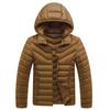 Winter new men's casual cotton-padded clothes flow fashion hooded cotton-padded clothes men's thickened cotton-padded jackets men's