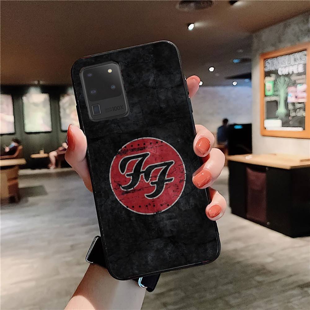 F-FOO FIGHTERS Handyhülle Für Samsung S 24 Fe 25 Ultra Plus 20 Lite 21 30 22 23 24 22 Ultra 5G Fundas