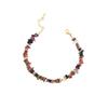 Women's Baroque Tourmaline Bracelet Natural Stone Handmade Jewelry Portable Accessory for Party or Wedding Gifts
