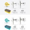 Interlock Snap Fishing Swivels Luminous Fishing Snap Tackle Fishing Pin Connector  Squid Jig
