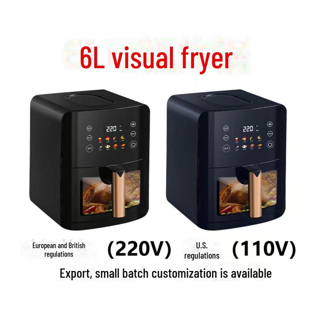 "Smart Visual Multi-Function Large Capacity Air Fryer for Home Use"