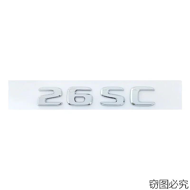 ABS Car Rear Trunk Emblem Sticker 3D Auto Body Side Badge for Mercedes Benz 900 850S 50S4M 60S 35MR 35GC E270 E280 26SC UYL5