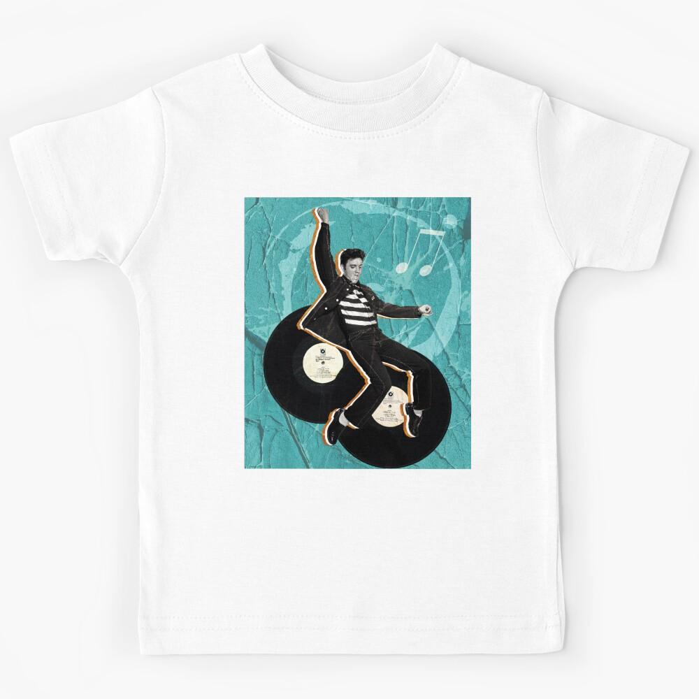 Rock music Dancer vintage art Kids T-Shirt 170