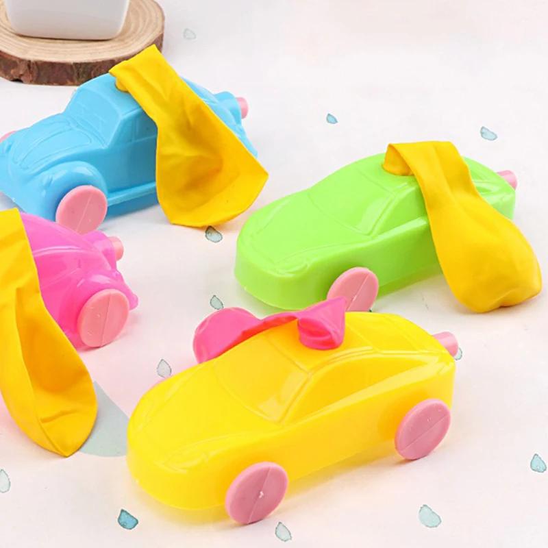 5-10pcs Colorful Air-Powered Balloon Car Kit Diy Science Experiments For Classroom Incentives Activities School Rewards Gift Zyf