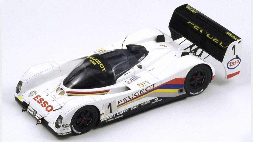 Spark Scale Peugeot 905 24 Hours of Le 1992 1/18 #1, Winner, Mans,