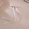 Ballet Style 4cm Bow Duckbill Hair Clip - Sweet Ribbon Hair Accessory