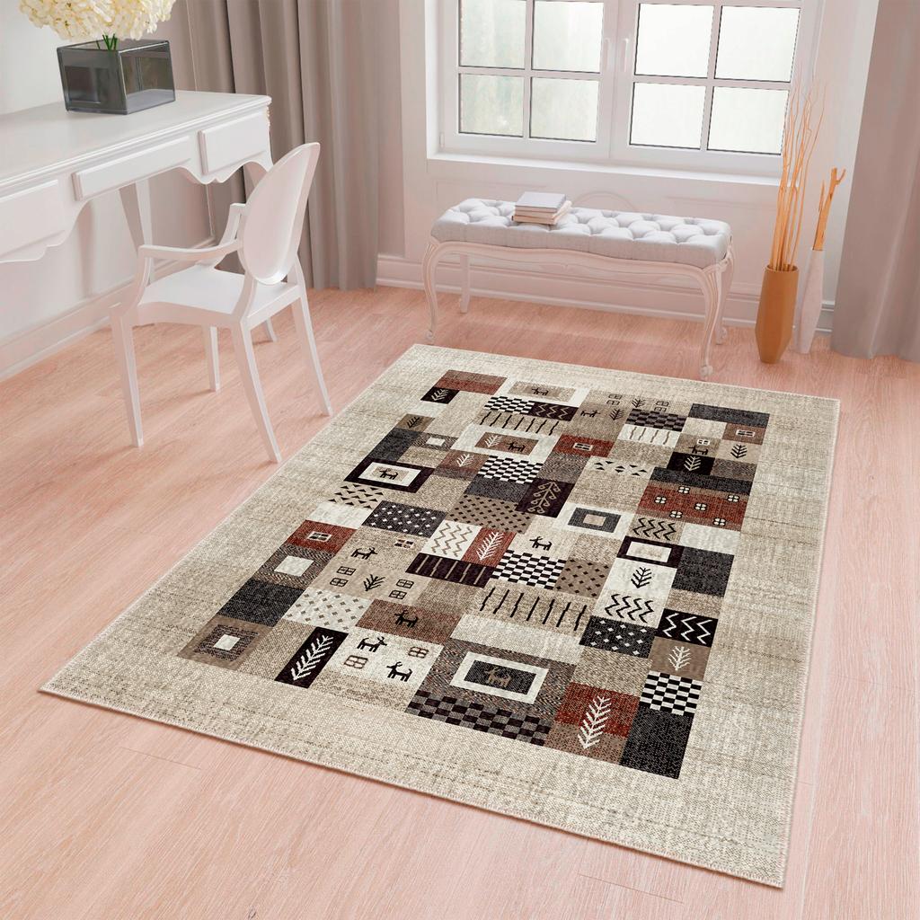 Decorative Area Rugs, Rugs For Living Room, Machine Washable Rug, Non Slip Rug