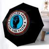 1PC Retro Records Folding Umbrella Fashion Auto-Open Design 8 Iron Ribs Plastic Handle Foldable Sunshade Perfect Christmas Gifts
