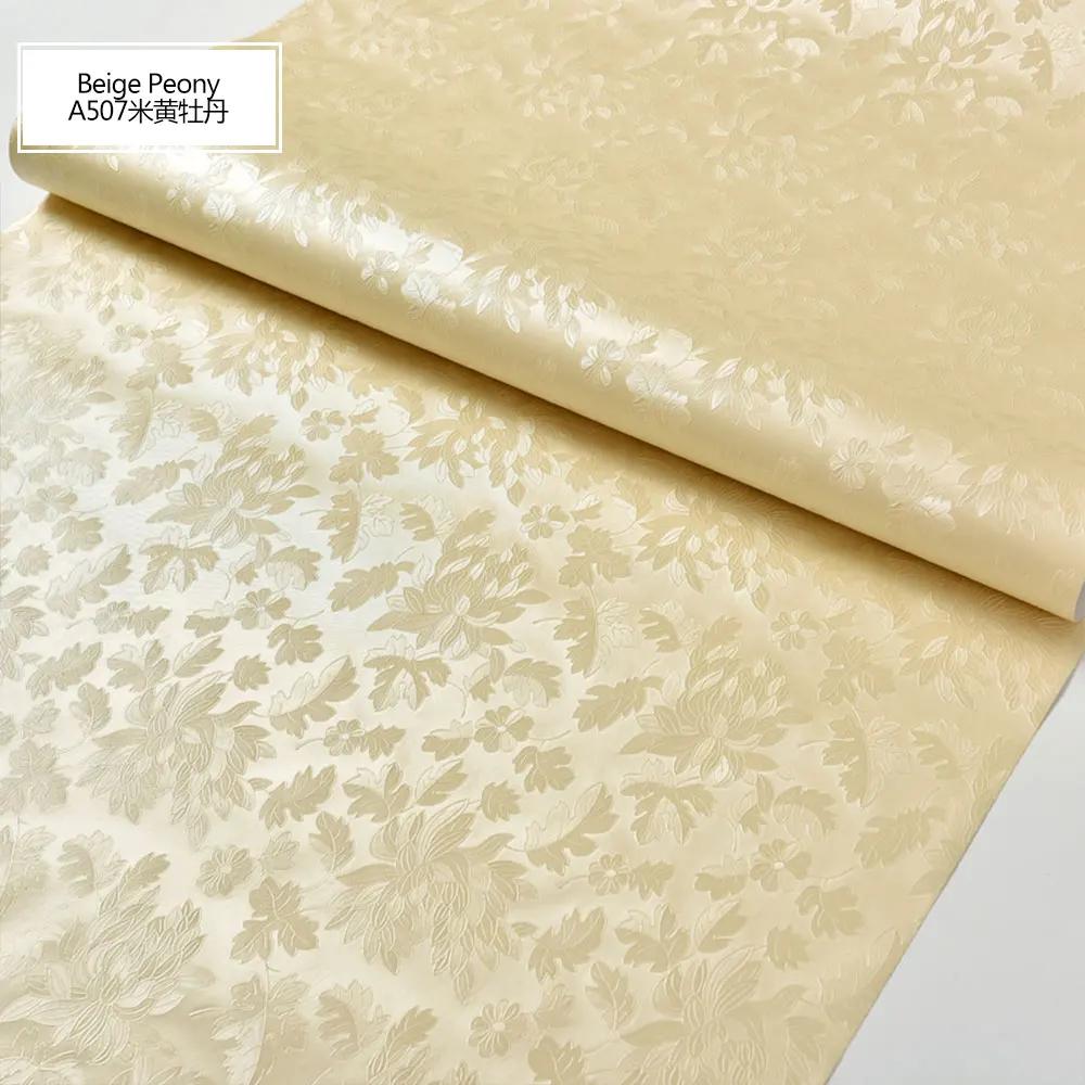 Vine Flower Pattern Self Adhesive Wallpaper Kitchen Waterproof Oil Resistant Decorative Wallpaper Self Adhesive