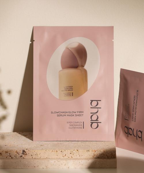 Bihap Slow Chaga Radiant Elasticity Serum Mask Sheet