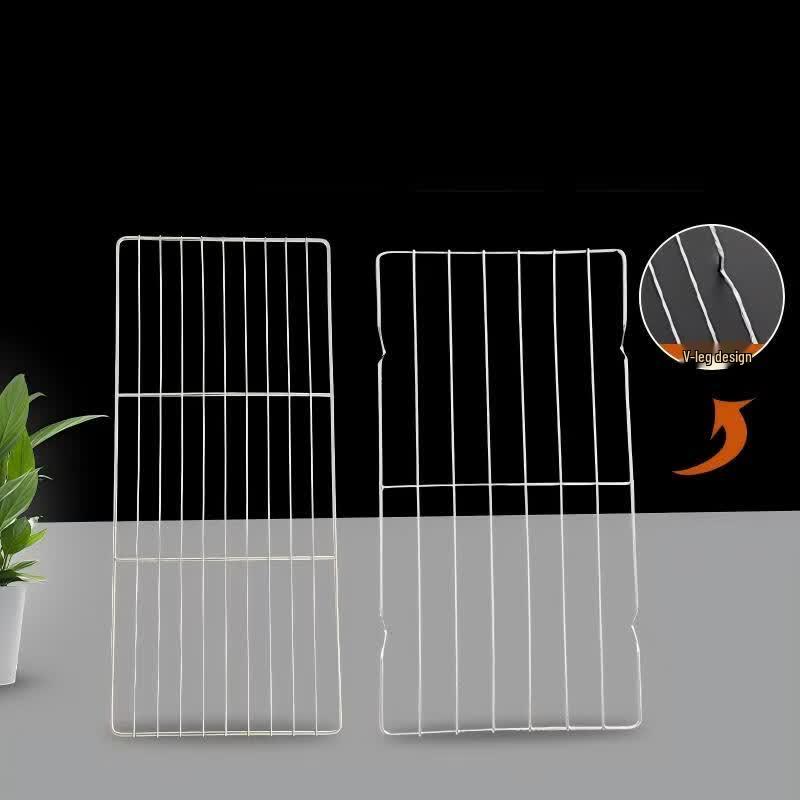 Oeny Rectangular BBQ Grill Mesh & Cooling Rack