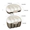 Leak Proof Storage Box For Clear Aligners Dentures Aligner Hoder with Mesh Drainage Basket Travel Essential Organiser