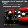 Industrial Multi Task Wire Stripper Tool For Electricians Convenient Design With Piercing Alloy Cutter Comfortable Grip