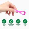 18Pcs Disposable Tongue Scraper With Dental Picks Double Side Cleaning Travel Oral Care Bpa Free Plastic Hygiene