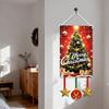 Christmas Flag Waterproof Decor Festive Banner Decorative Banner Garden Flag For Indoor Outdoor Home Window Door Yard Patio
