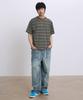 FILLUMINATE Monoline Stripe T-Shirt - Black