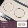 Anti-Slip Silicone Mat for Xiaomi YU7 Center Console Cup Holder, Car Interior Modification Accessory