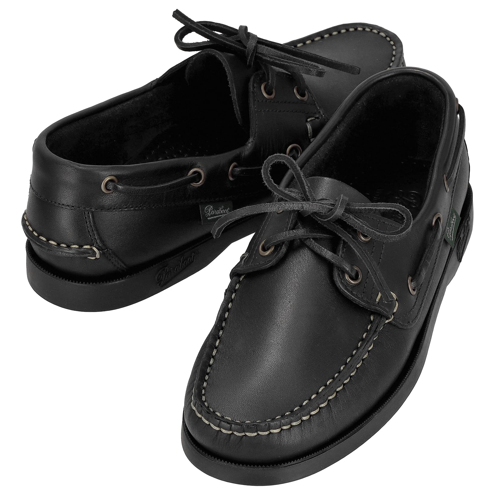 

Paraboot Business Shoes 780031 NOIR Size Men s 24.5cm [Used]