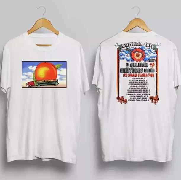 

Allman Brothers EAT A PEACH 73 Summer Tour Tee T-shirt S-4XL Unisex T-Shirt XXXXL