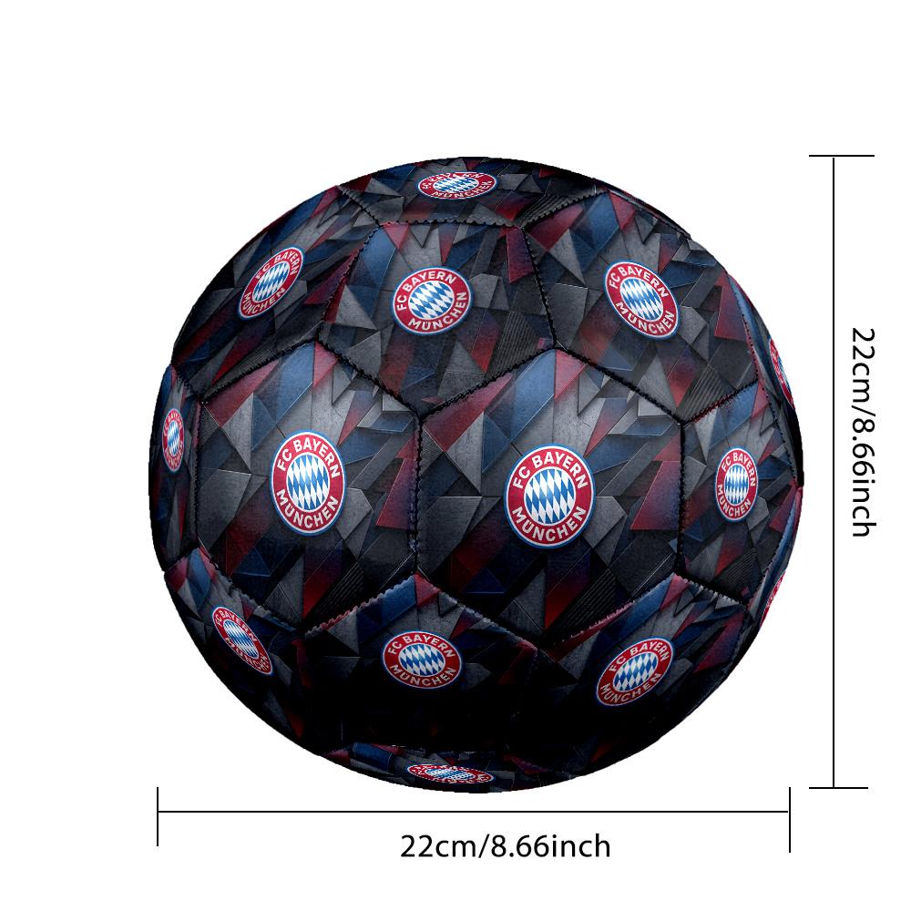Pallone da calcio Tema Bayern Monaco Taglia 5 Pallone da calcio Tocco Morbido Pallone da calcio per Allenamento Professionale per Sport all'Aperto