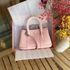 New Cowhide Women's Bag Single Shoulder Oblique Span Fashion Mini Garden Bag Leather Shoulder Strap Handbag