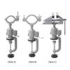 Adjustable Bench Vice Aluminum Alloy Practical Table Mini Vise Clamp Smooth Surface Hand Electric Drill Electric Grinder Bracket