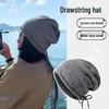 Autumn/Winter Essential: Lazy Style Slouchy Beanie for Women - Large Head Circumference, Fashionable Cold Weather Hat.